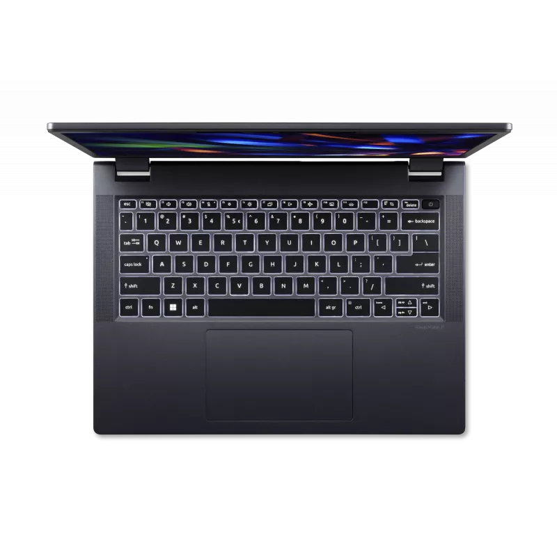 Acer TravelMate TMP414-53-TCO-52H8 Must 14-tolline WUXGA 1920 x 1200 pikslit Intel Core i5 i5-1335U 16 GB DDR4 SDRAM Pooljuhtketta maht 512 GB Intel UHD Graphics Windows 11 Pro 802.11ax Klaviatuuri keel inglise