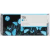 HP 738 300-ml must DesignJet tindikassett