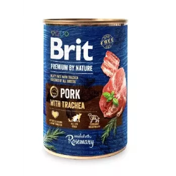 Märg koeratoit Brit Premium by Nature sealiha ja hingetoruga 400 g, teraviljavaba, kõikidele tõugudele ja vanustele