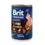 Märg koeratoit Brit Premium by Nature sealiha ja hingetoruga 400 g, teraviljavaba, kõikidele tõugudele ja vanustele