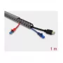 Kaablirenn DELOCK 22027, 25×25 mm ristlõige, 1 m pikkus, hall