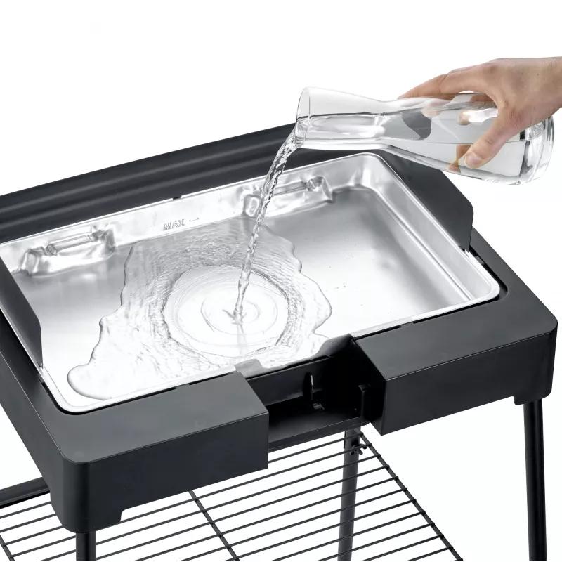 Elektrigrill Severin PG 8568 2200 W must ristkülikukujuline küpsetuspind