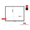 Projektsioonekraan Maclean MC-594 2,54 m (100 tolli) 3:4