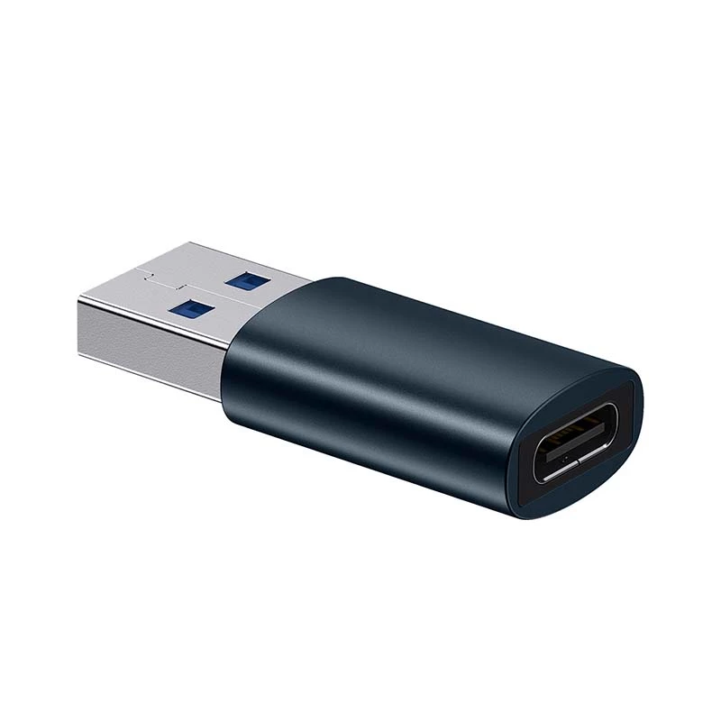 Baseus Ingenuity USB-A to USB-C adapter OTG (sinine)
