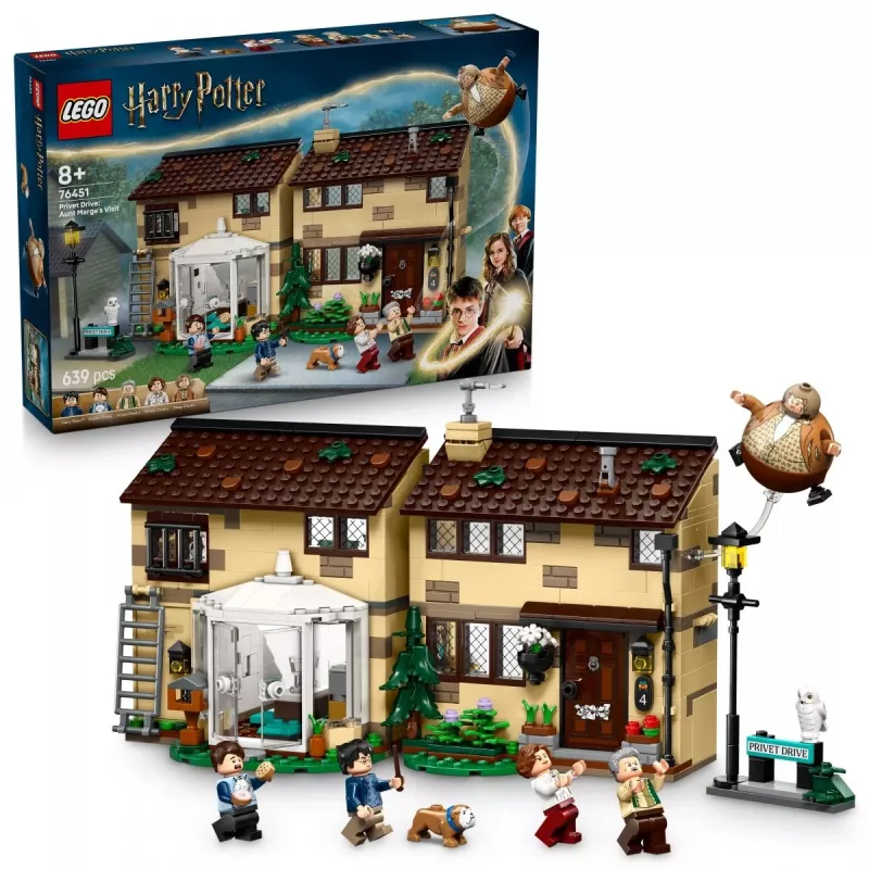 LEGO HARRY POTTER 76451 Privet Drive: Tädi Marge'i külastus
