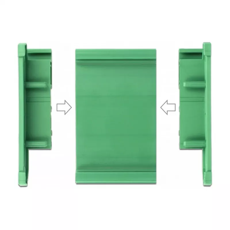 Kinnituskomplekt DeLOCK 65986 roheline plastik