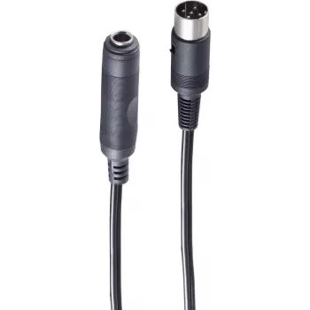 Audio kaabel ShiverPeaks BS30201 0.2m DIN (5-pin) 6.35mm Must