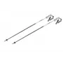LEKI BLISS roosakuldne suusakepid 115 cm