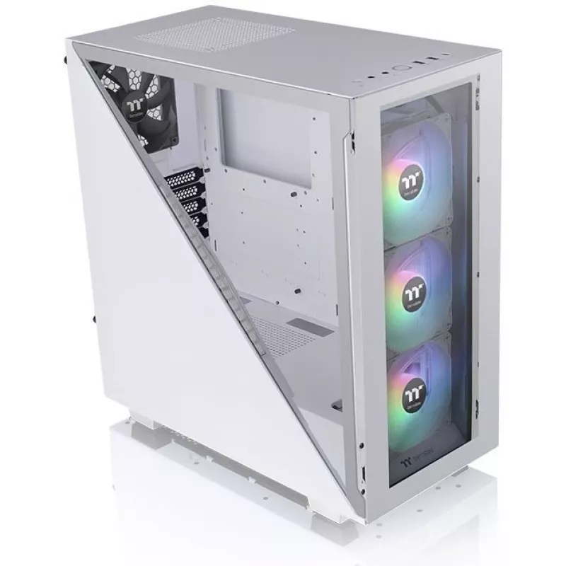 Arvutikorpus Thermaltake Divider 300 TG Snow ARGB Midi Tower Valge