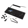 Mehaaniline mänguriklaviatuur Sharkoon Skiller SGK50S3 PBT must kollane RGB