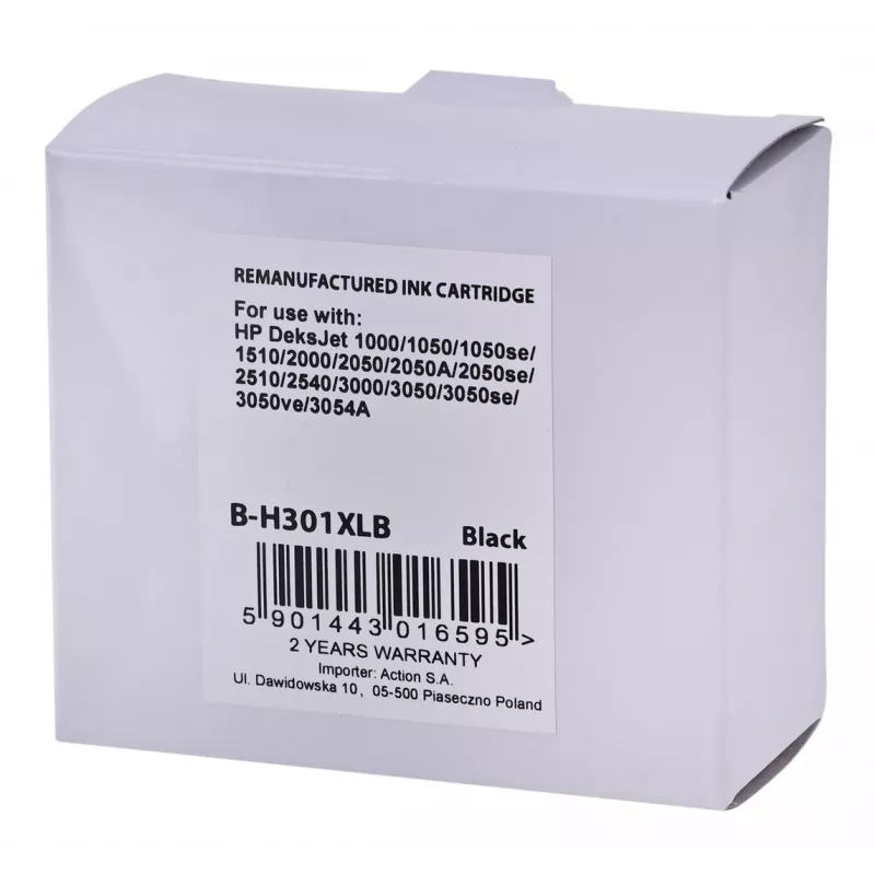 SUPERBULK tindile HP 301XL CH563 reg B-H301Bk