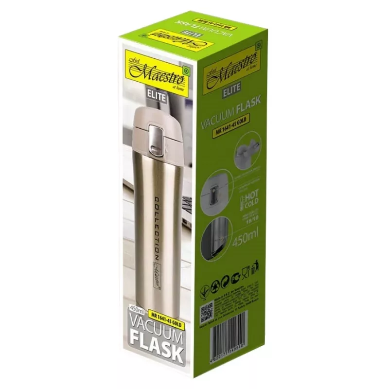 MAESTRO TERMOSOOKR 450 ml kuldne