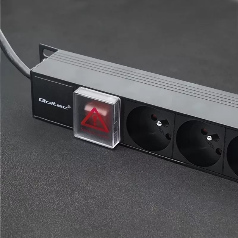 Toitejaotusliist RACK 16A PDU, 16xFRENCH, vertikaalne