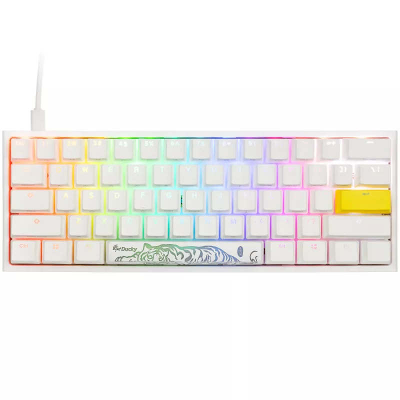 Mehaaniline mänguklaviatuur Ducky One 2 Pro Mini RGB LED Cherry MX Blue lülititega, 60% paigutus