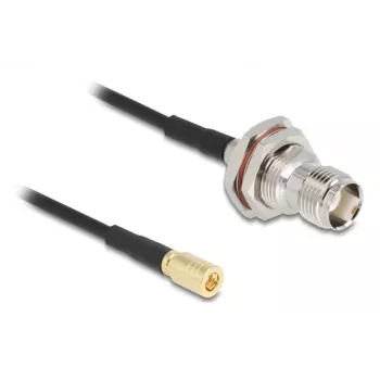 Delock antennikaabel TNC pesa – SMB pistik RG-174 20 cm (90724)