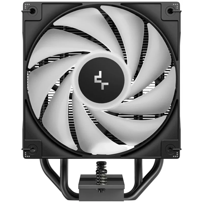 Ventilaator DeepCool AG400 BK ARGB V2 120 mm Must — 120 mm hüdraulilise laagriga protsessori jahutusventilaator, mitme pesa tugi