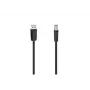 Hama 00200602 USB-kaabel USB 2.0 1,5 m USB A USB B Must
