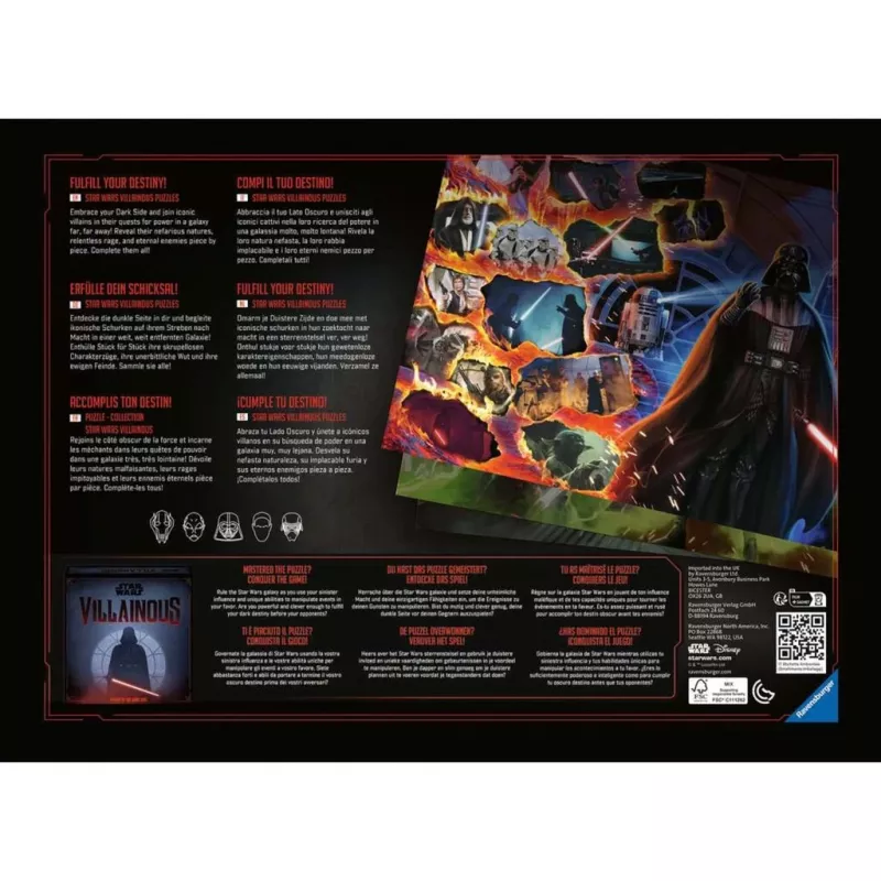 Pusle Ravensburger Asajj Ventress 1000 tk