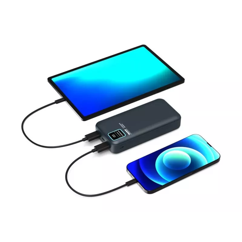 Kaasaskantav akupank Port Designs 907002 20000 mAh kiirlaadimine