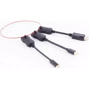 shiverpeaks HDMI-A adapterikomplekt, DisplayPort/mini DisplayPort/USB-C pistik, 4K60Hz (BS10-01020)