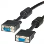 VGA-kaabel ROLINE HQ 10 m HD15 M - HD15 F