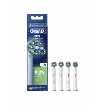 Oral-B Pro CrossAction asendusharjapead, 4 tk