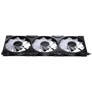 PHANTEKS NV-Series NV9 MK2 PC-Enclosure, EATX, DRGB, Tempered Glass - Must & M25 Gen2 PWM D-RGB Fan 3er-Pack - Reverse Blade, 140mm, Must + DRG