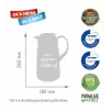 ROTPUNKT termoskann, 1,0 l, ristretto (must)