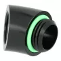 Barrow 45° adapter G1/4 isane G1/4 emasele, must TDWT45-V2 B