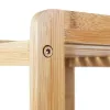 GreenBlue Bamboo Bathroom Cabinet, 370x330x780mm, 3 Shelves, GB321