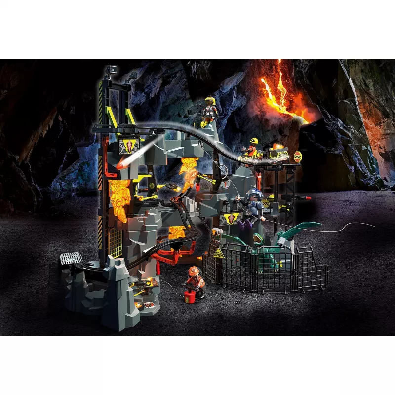 Playmobil - #70925 Dino Rise Dino Mine 386-osaline ehituskomplekt - mitmevärviline