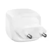 Belkin BoostCharge Pro - Toiteplokk - GaN - 50 W - Kiirlaadimine - 2 väljundporti (2 x USB-C)