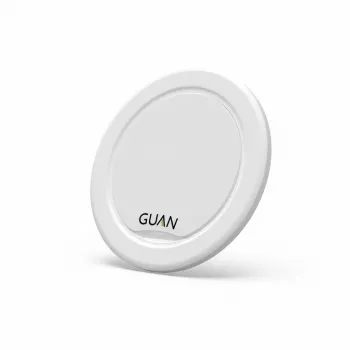 Magnetrõngas laadija GUAN GA-SPG23PWHT valge — magnetiline MagSafe-iga ühilduv lisaseade iPhone'ile