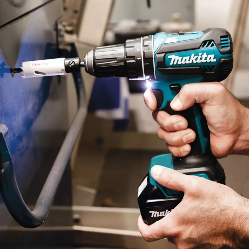 Makita DHP485Z puur Võtmeta 1.1 kg Must, Sinine