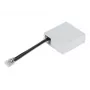 Laiendusmoodul Homematic IP 153986A0 — valge, juhtmevaba 868 MHz, 48×16×52 mm