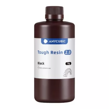 Fotopolümeervaik AnyCubic Tough Resin 2.0 Must 1 kg SRX2BK-101A