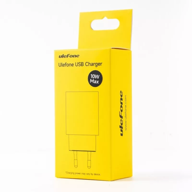 UleFone'i laadija 10W mudelitele Armor X12 Pro ja Tab W10 — 10 W USB-laadija nutitelefonidele ja tahvelarvutitele