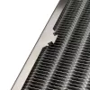 Radiaator Aqua-Computer airplex radical 4/360 — Alumiinium/Vask/Roostevaba teras, 400×140×73 mm