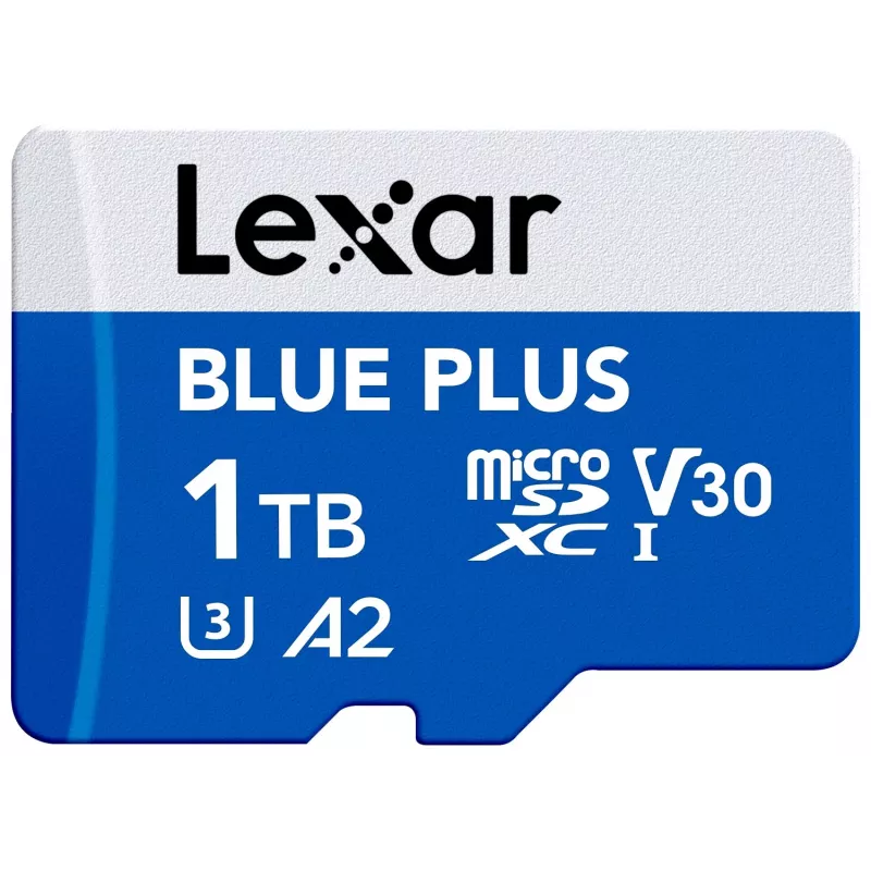 Mälukaart microSD 1TB C10 A2 U3 V30 170MB/s Blue Plus