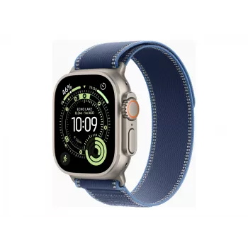 Apple Watch Ultra 3 GPS + Cellular 49mm Loodusliku titaanist korpusega sinise/helesinise Trail Loop - M/L | Apple