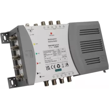 TRIAX TMS/CKR 5x12S Einzel Multiswitch 4SAT+1terr. Eing. 12-way m.NT 318603 (318603)