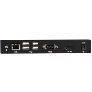 Mustbox Kvm Extender Catx – 4K SH DP USB 2.0 Serial Audio Local Video