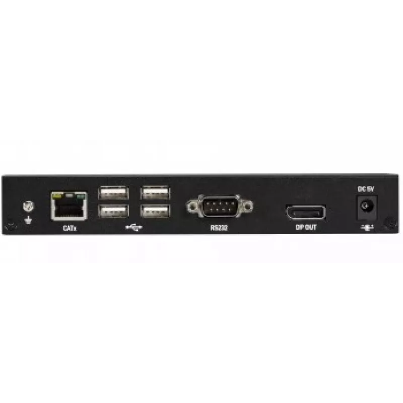 Mustbox Kvm Extender Catx – 4K SH DP USB 2.0 Serial Audio Local Video