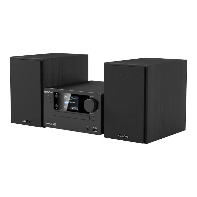 Kenwood M-725DAB-B Heim-Audio-Mikrosüsteem 25 W Must (M725DABB)