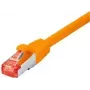 Tecline exertis Connect - Paranduskaabel - RJ-45 (M) to RJ-45 (M) - 15 m - SSTP-kaabel - CAT 6 - Halogeenivaba - oranž (71515A)