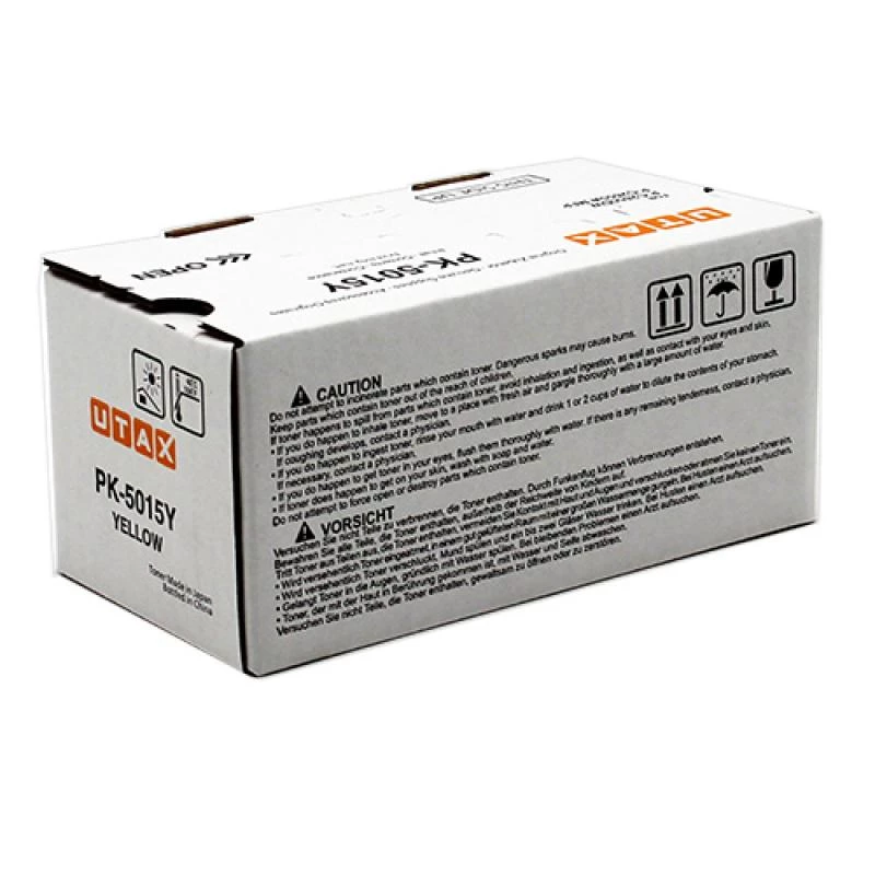Utax 1T02R7AUT0/PK-5015Y toonerikomplekt kollane, 3K lehekülge ISO/IEC 19752...