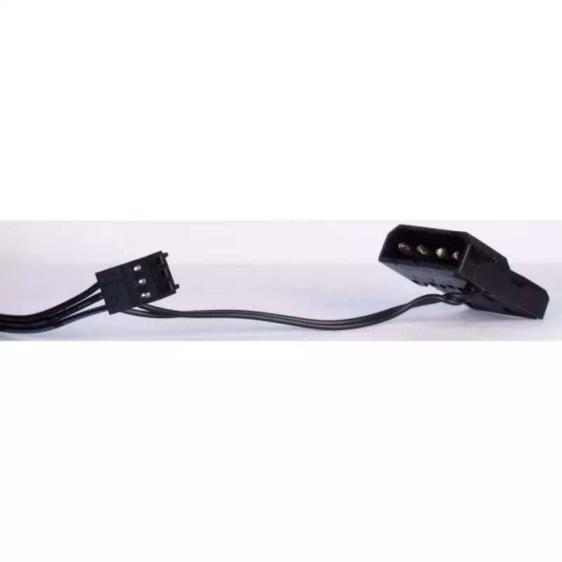 INTER-TECH Argus L-12025 120mm Korpusventilaator - Must