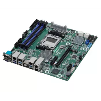 ASRock B650D4U-2L2T/BCM emaplaat AMD B650 Express Socket AM5 micro ATX