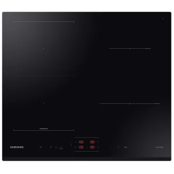 Sisseehitatud pliit Samsung NZ64B5045GK/U2, induktsioon, 4 keedutsooni, Flex Zone, SmartThings Cooking, automaatne ühenduvus, 60 cm, must