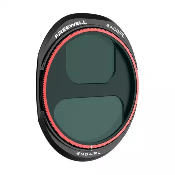 Freewell hübriidfilter ND8/PL DJI Mavic 4 Pro jaoks — neutraaltihedus 3 astet koos ringpolarisaatoriga